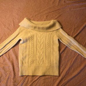 Banana Republic Angora Lambswool Sweater Size S Tan